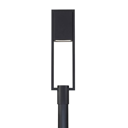 Dweled Archetype 28in LED Indoor and Outdoor Post Light 3000K in Black PM-W159